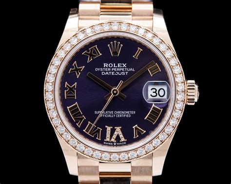 rolex rose gold 31mm